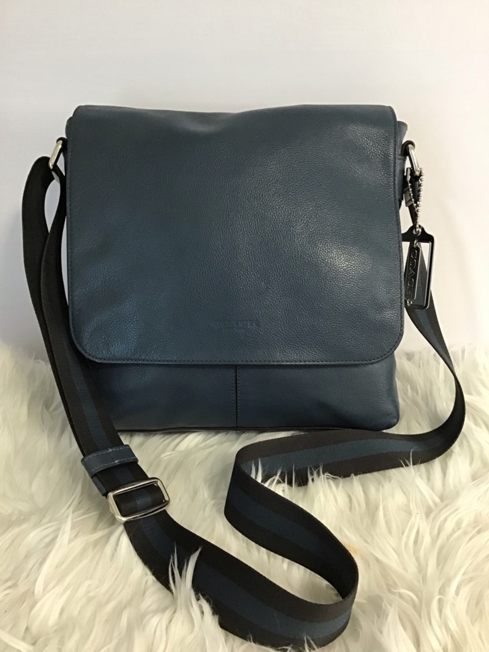 COACH F72362 CHARLES MESSENGER IN SPORT CALF LEATHER BAG CROSSBODY
